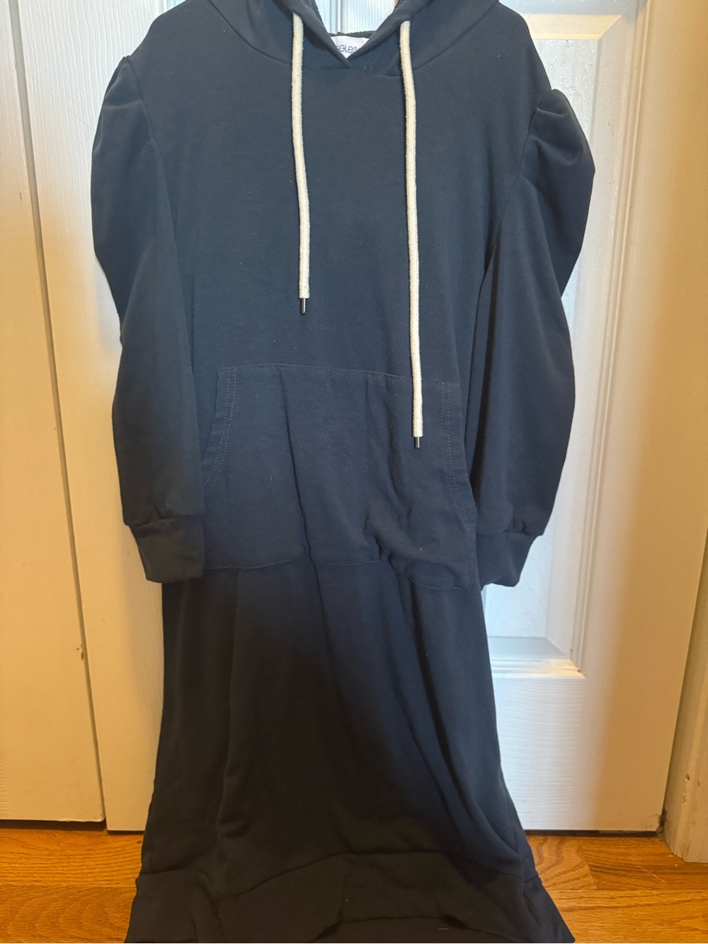 Girls Nuggles Dark Blue Sweatshirt Dress Size 12